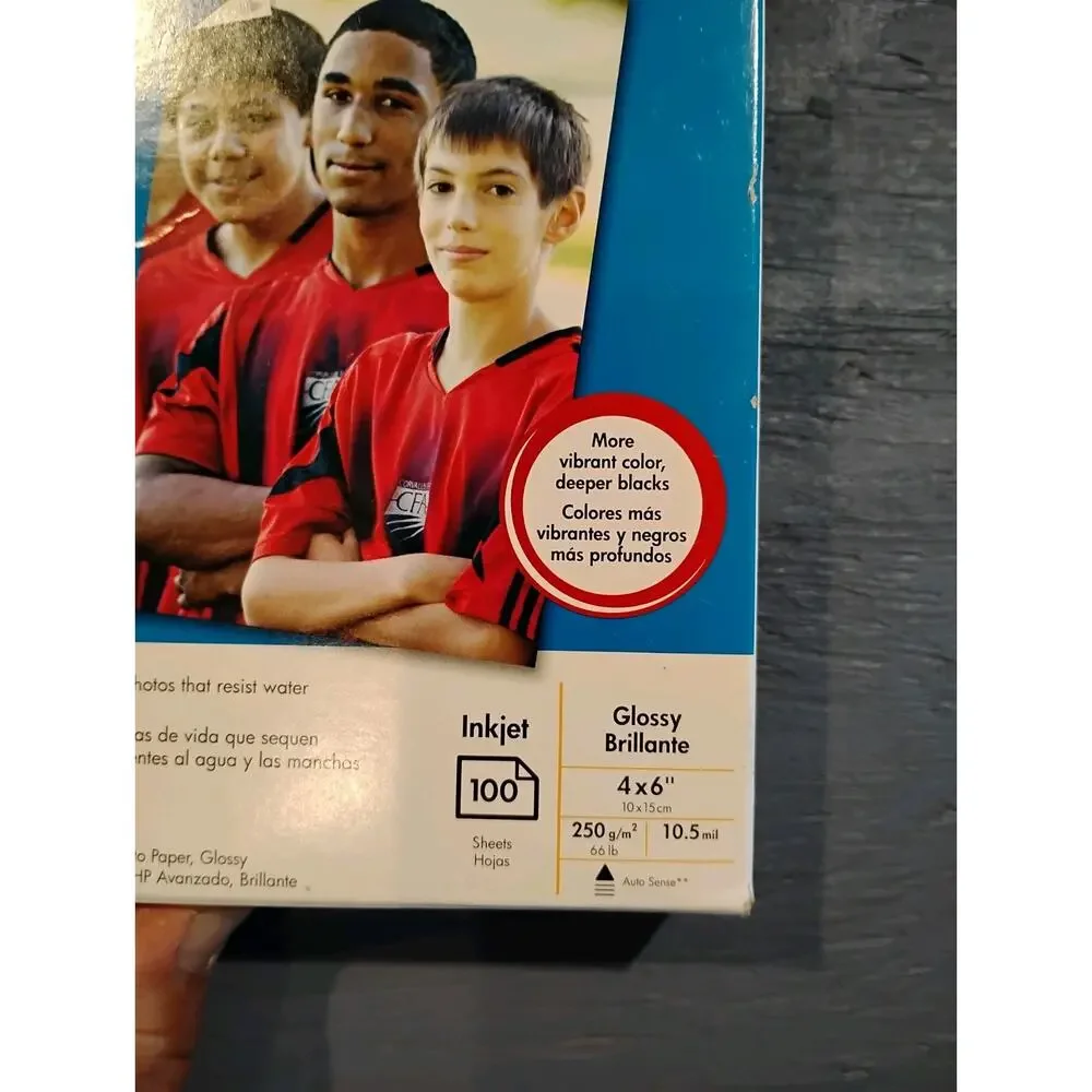 HP 100 glossy
